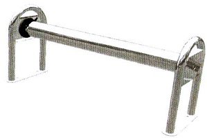 Барабан Rollfix-Ronda до 4.0 м, вал диам. 154 мм алюмин., консоли из нерж. стали