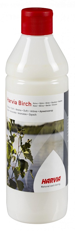 Ароматизатор для сауны и бани Harvia с ароматом березы. 500 мл
