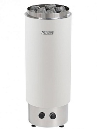 Электрическая печь для сауны HARVIA Cilindro PC90VF со встроенным пультом, 9 кВт, белый